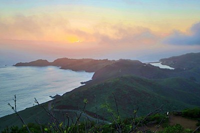 从鹰山看博尼塔