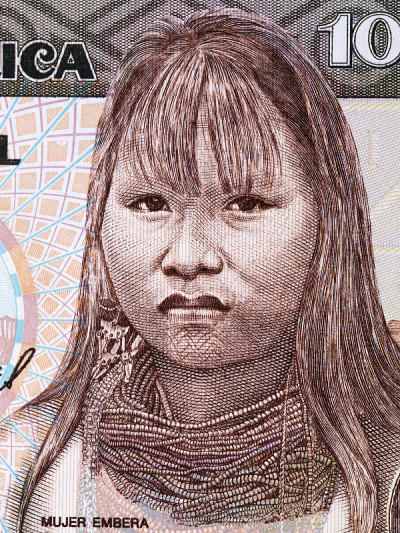 女人安贝拉的肖像