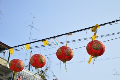 大红灯笼高高挂