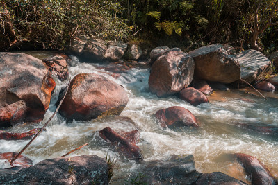 美丽的河流景观
