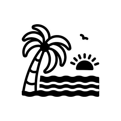 沙滩大海