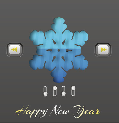 圣诞快乐，新年快乐的背景理念。矢量图