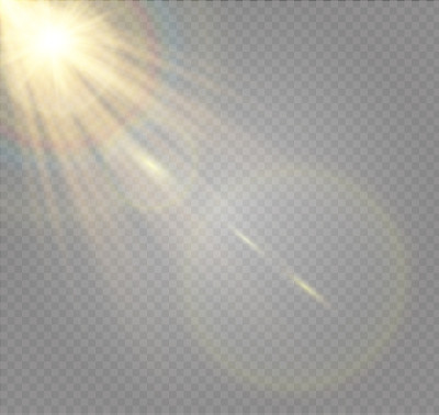 Light flare special effect