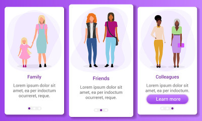 Interpersonal relationship app screen