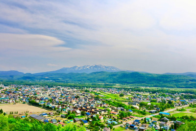 上川镇俯视图