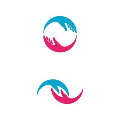 手护理图标模板向量