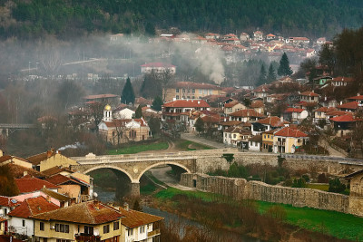 Veliko Tarnovo部分全景图