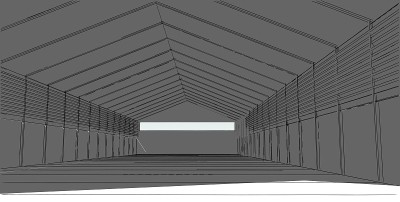 3D插图建筑建筑