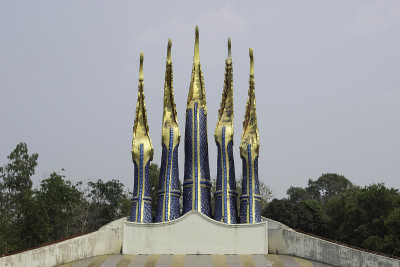 泰国的礼拜场所和寺庙艺术。