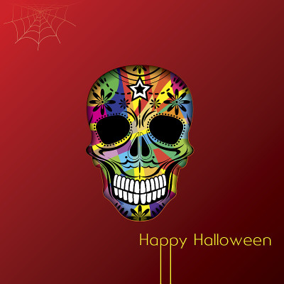 快乐Halloween-Skull
