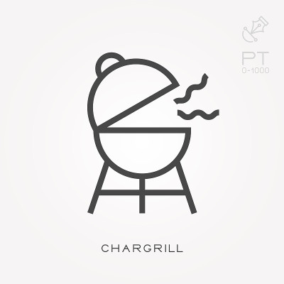 行图标chargrill
