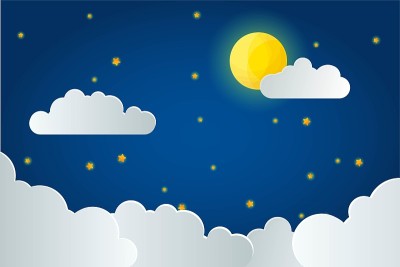 星空背景装饰