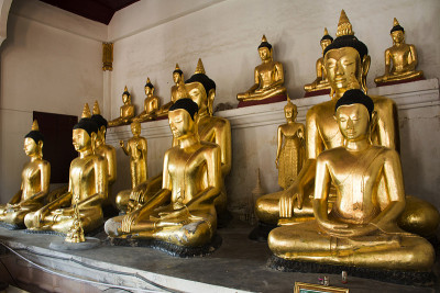 Wat Phra Borommathat Chaiya Temple in Chaiya distr