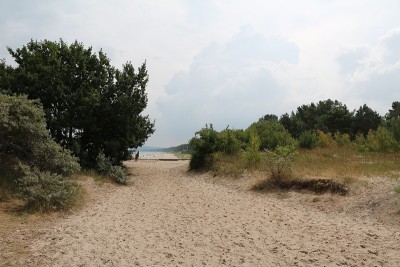 普罗拉岛Rügen，波罗的海，德国