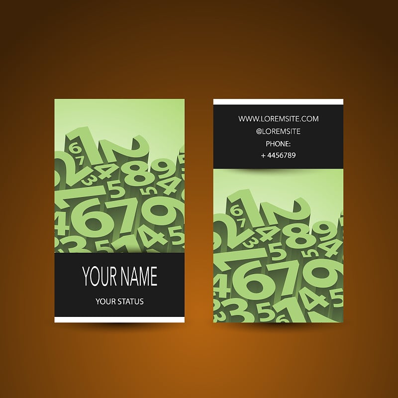 Business Card Design Template