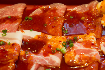 生腌牛肉
