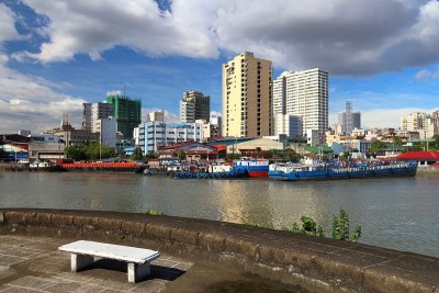 菲律宾马尼拉城市天际线