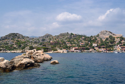 Kekova coastline