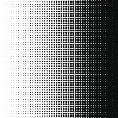 半色调模式的矢量插图