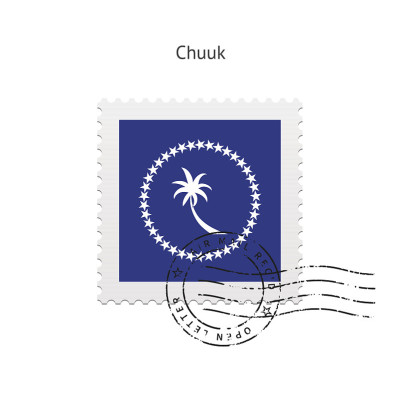 Chuuk Flag邮票