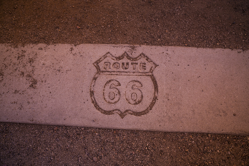 66号公路路标