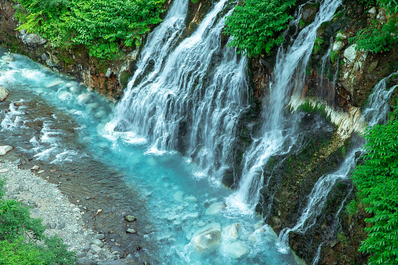 北海道的夏季美景