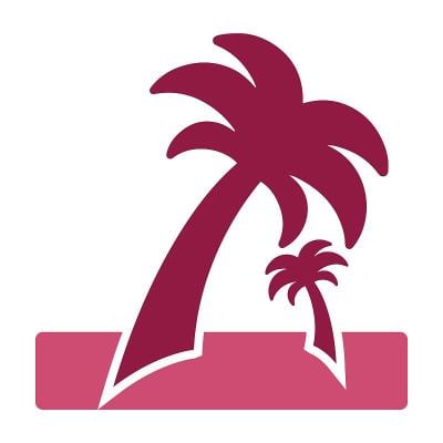 海滩，度假，海景，旅游的地方，热带的地方的图标