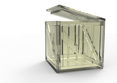 框架木箱3D