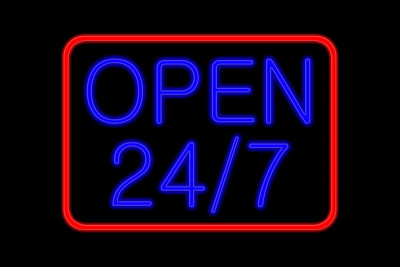 霓虹灯24小时