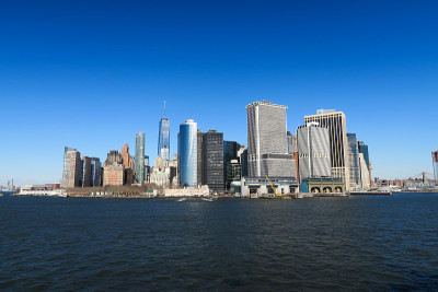 美国纽约城市天际线