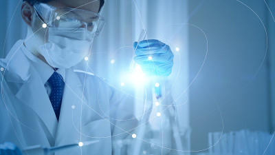 科学技术的概念。医疗技术。医学技术。