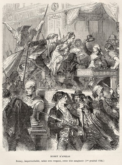 François Antoine de Boissy d’anglas领导1795年法国革命宪法委员