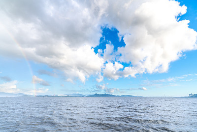 中国深圳湾公园的海洋