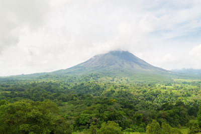 阿雷纳尔火山景观哥斯达黎加