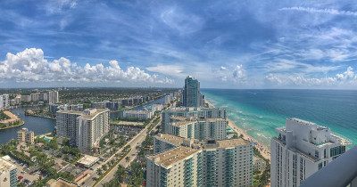 海德海德海滩全景图