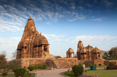 Kandariya Mahadeva寺庙，卡朱拉霍，印度，联合国教科文组织世界遗产
