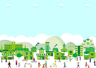 人们在城市和建筑中的生活方式