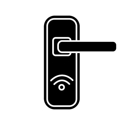 NFC door lock icon