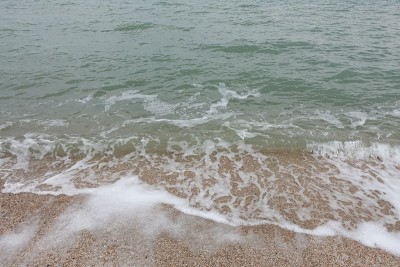 海岸。