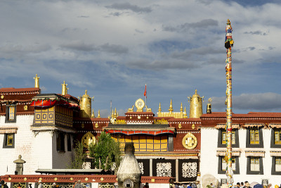 拉萨原西藏现中国，八廓街和大昭寺