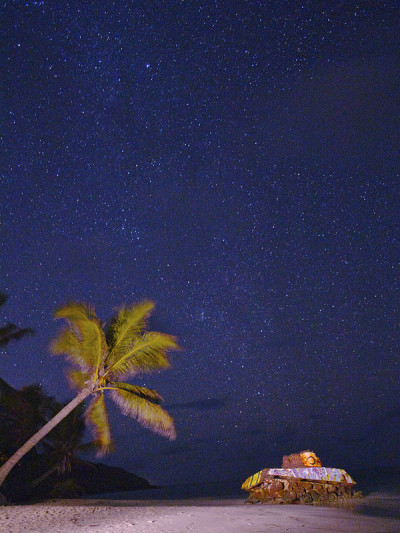 加勒比海的夜晚