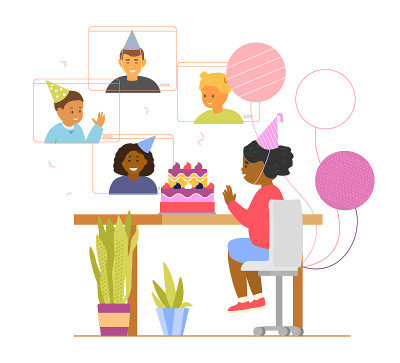 孩子在线生日派对