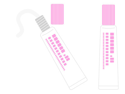 这是一管药膏的插图。