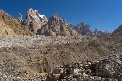 特兰戈塔和家庭，K2长途跋涉，斯卡杜，吉尔吉特-巴尔蒂斯坦，巴基斯坦