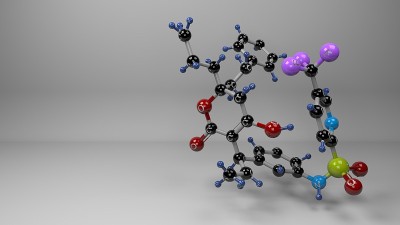 Tipranavir分子插图。