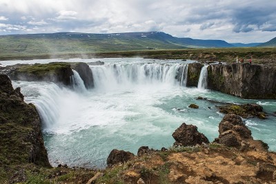 冰岛瀑布Godafoss