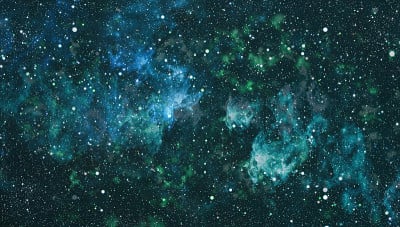 彩色星空外太空背景