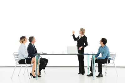 商人给演示
