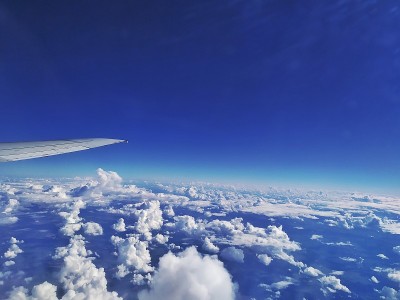 蓝色的天空