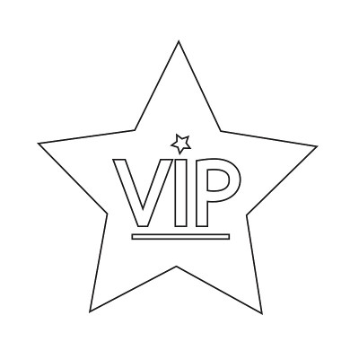 VIP图标插画设计